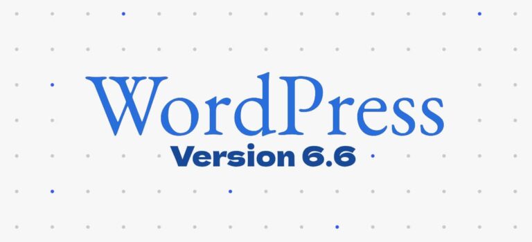 WordPress version 6.6