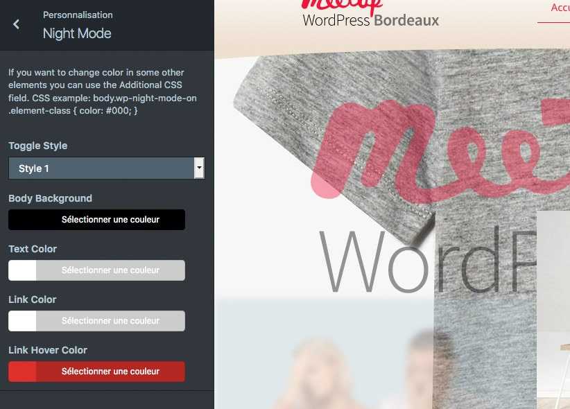 Dark Mode : passer au <b>côté sombre</b> sur WordPress 8 Dark Mode : passer au <b>côté sombre</b> sur WordPress 8