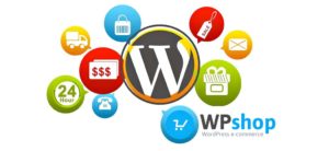 Extension de e-commerce WP-Shop pour WordPress
