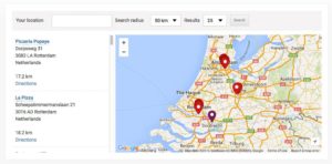 Extension WP Store Locator