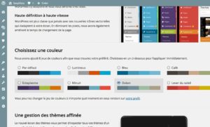 Les nouveaux jeux de couleurs avec WordPress 3.8