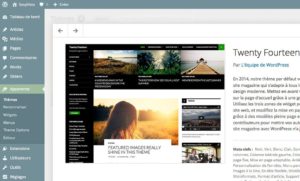 Pr&eacute;sentation des th&egrave;mes avec WordPress 3.8